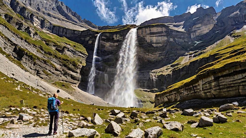 Cirque de Gavarnie dans les Pyrenees