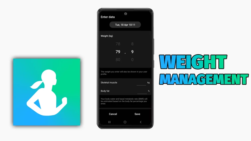 How to Manage Your Weight in the Samsung Health App