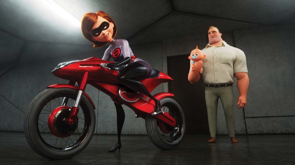 gli incredibili 2 elastigirl moto