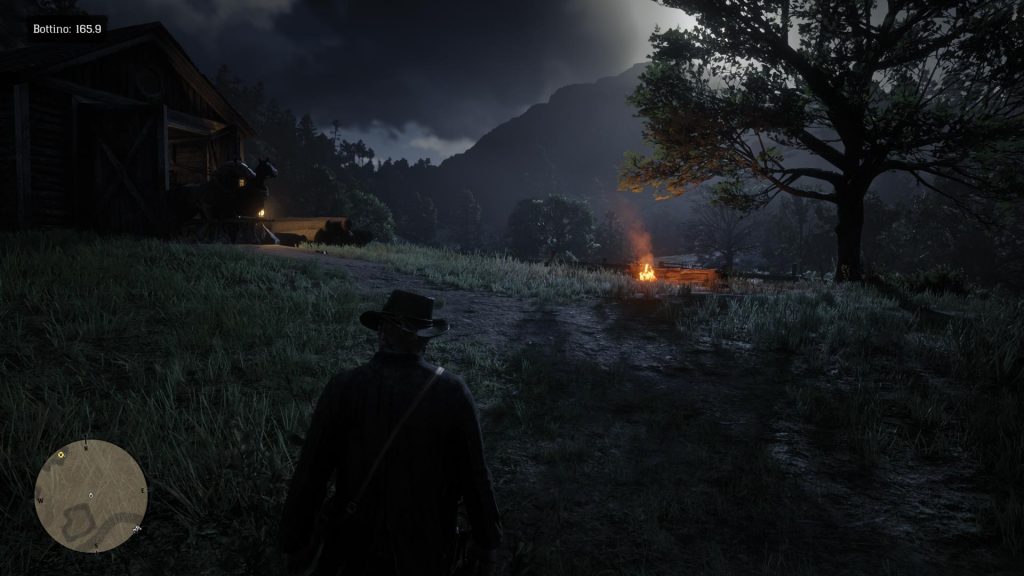 red dead redemption 2 notte