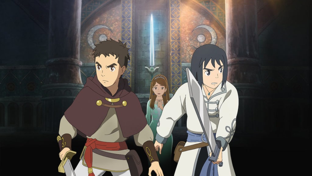 ni no kuni film combattimento