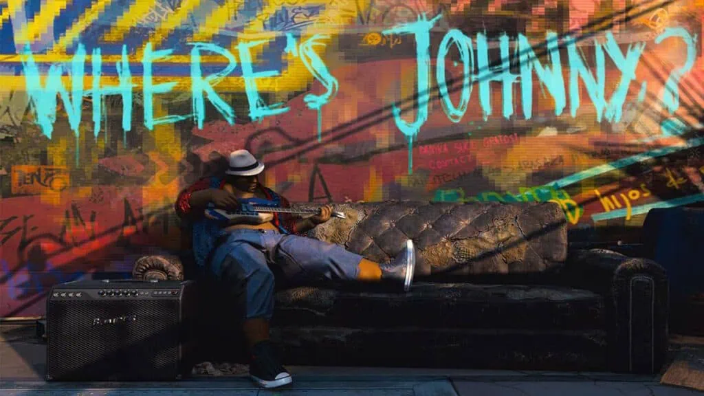 cyberpunk 2077 where's johnny