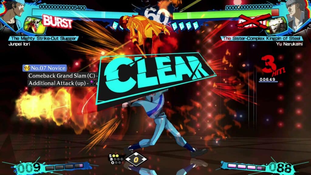 persona 4 arena ultimax clear