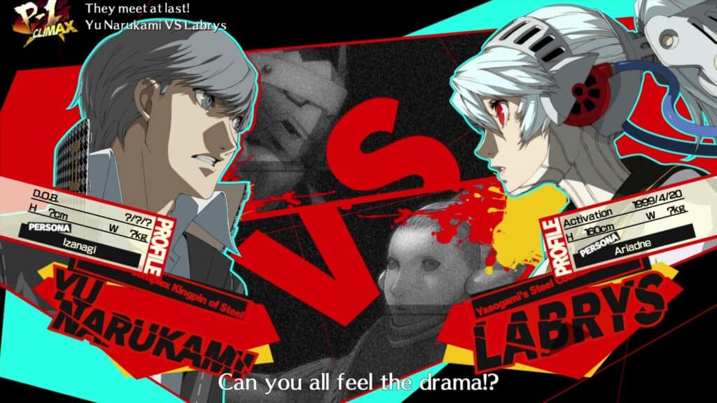 persona 4 arena ultimax drama