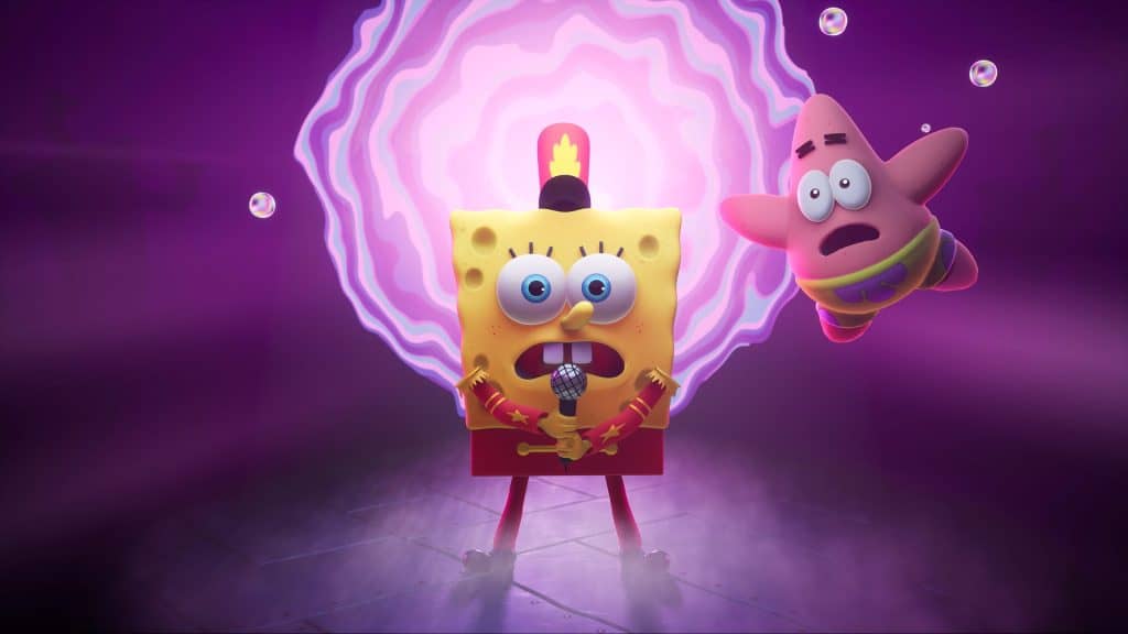spongebob the cosmic shake protagonisti