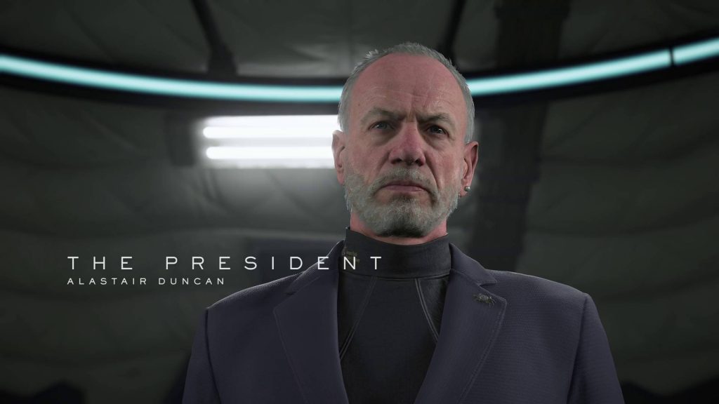 death stranding 2 the president