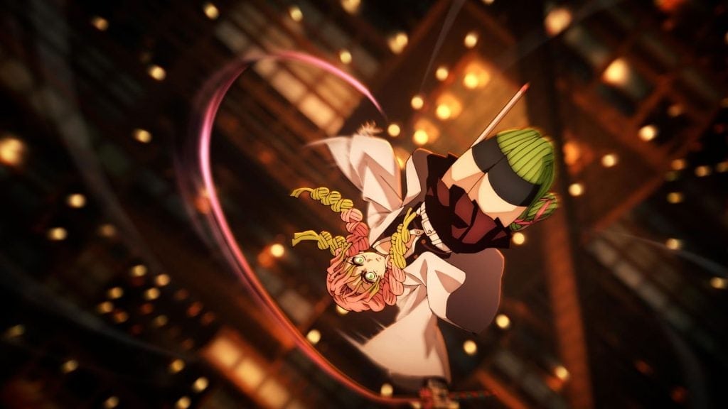 demon slayer castello infinito Mitsuri 