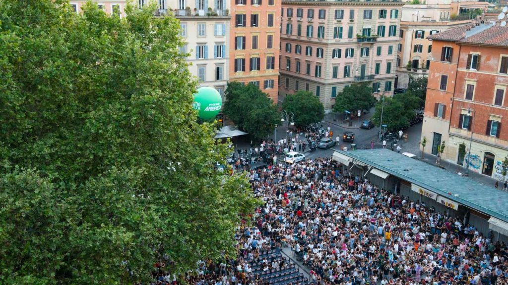 il cinema in piazza san cosimato