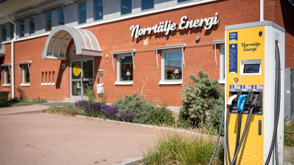 Bild på Norrtälje Energis kontor.