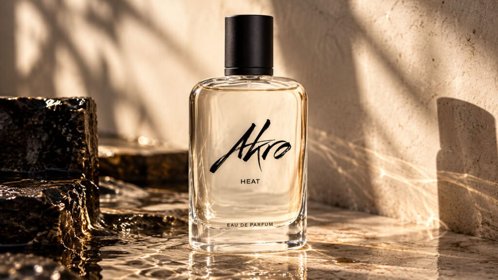 Akro Heat turns red chili into the central idea of a Woody Eau de Parfum by Olivier Cresp