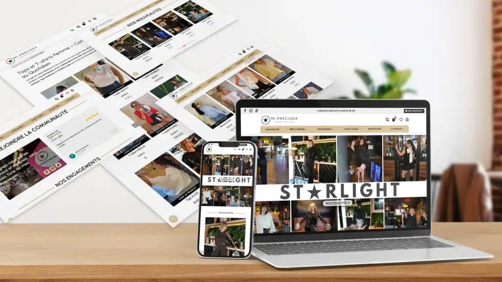 Création site e-commerce vêtements