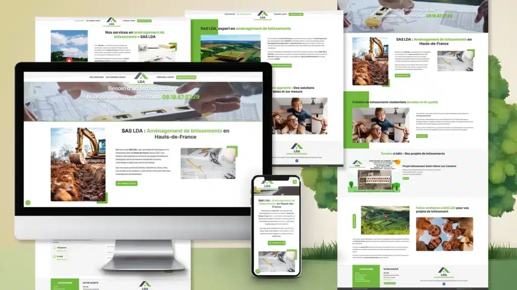 Création site Internet création maison