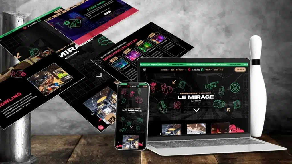 Création site Internet Bowling