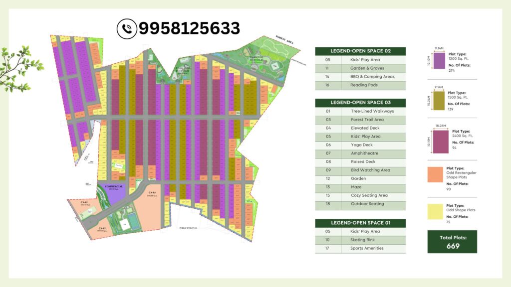 Godrej Aravya Estate Layout Plan