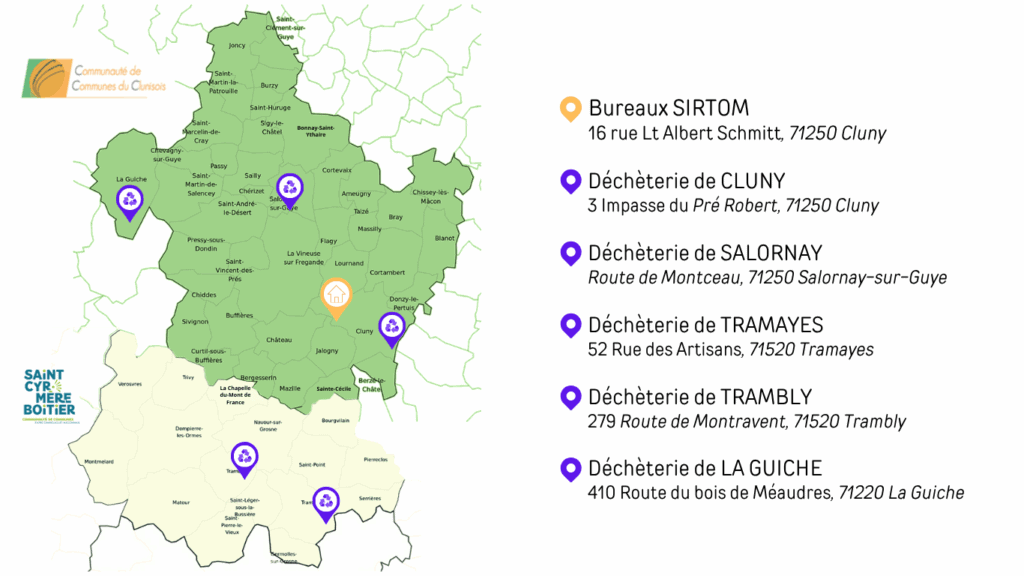 carte du territoire
