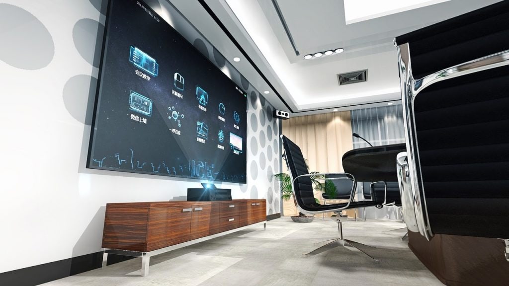 set-top boxes, conference, interior design
