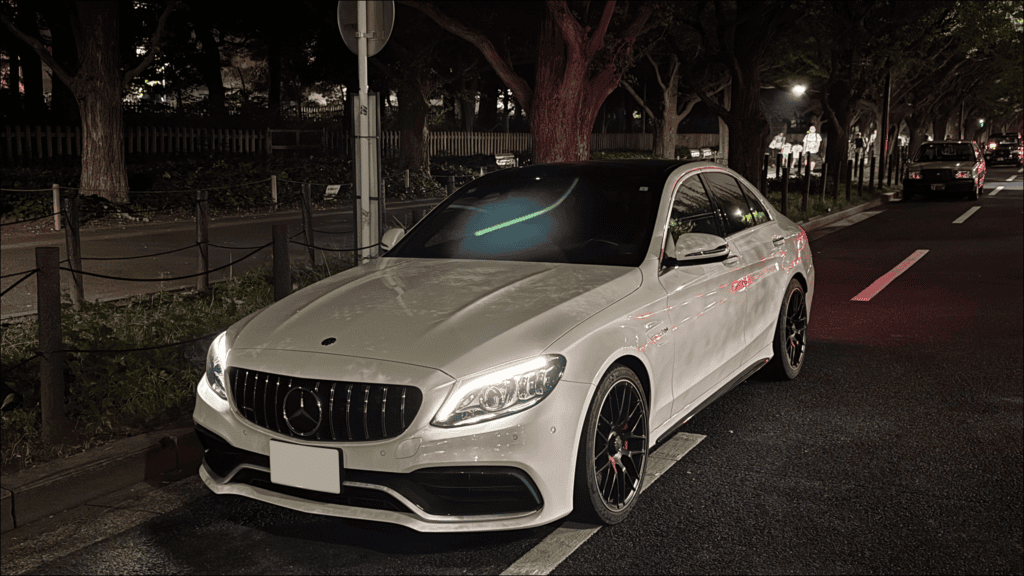 Stage1とバブリングを施工したメルセデスAMG C63 S