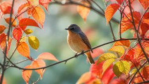 A Bird Perching