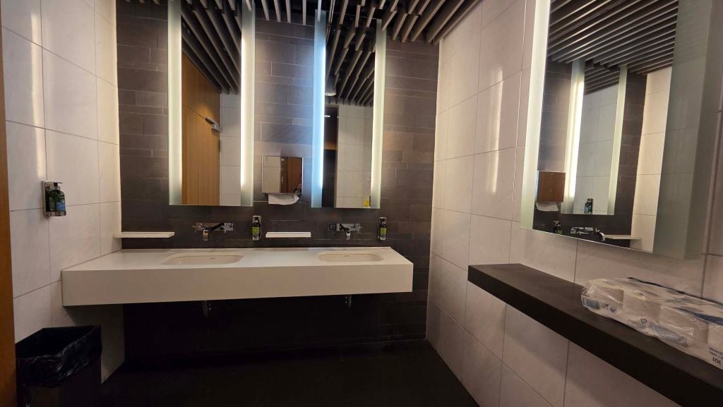 Lufthansa Business Lounge am Flughafen Frankfurt