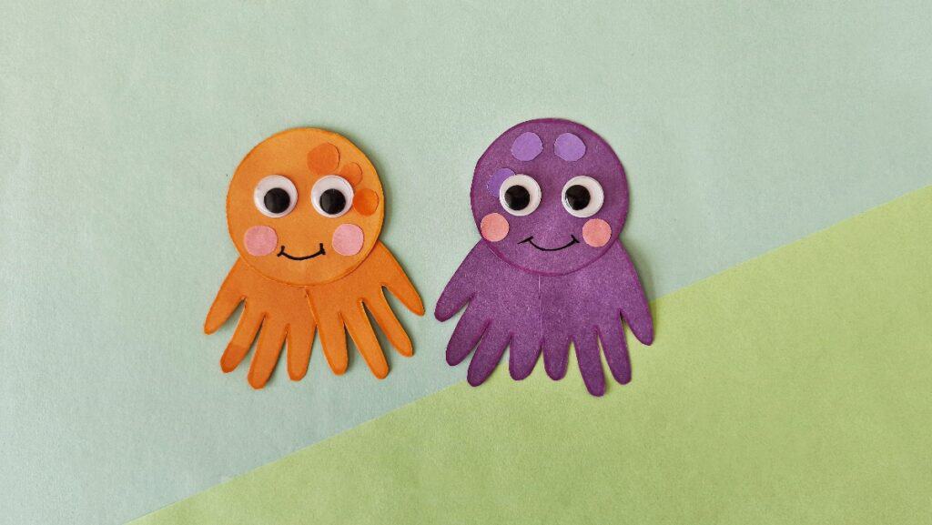handprint octopus craft