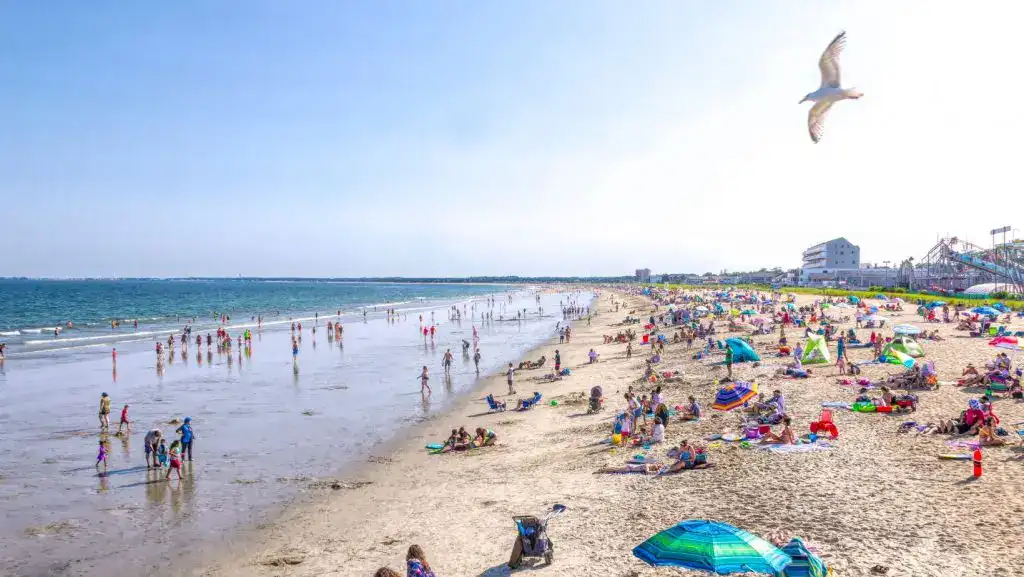 Best Beaches on the East Coast Old Orchard Beach in Maine