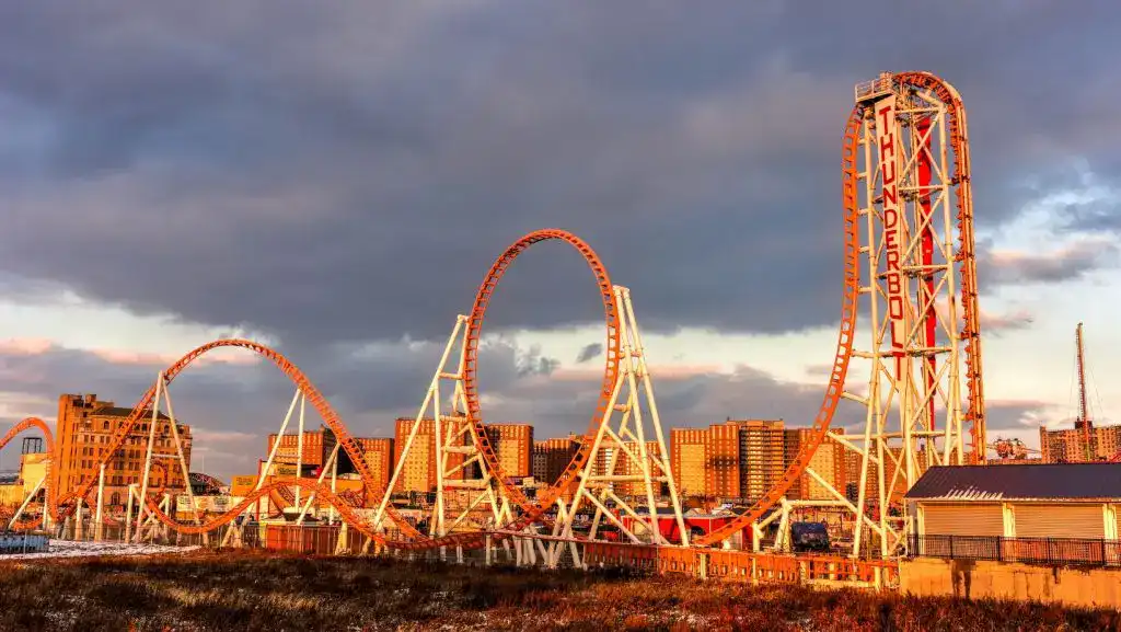 East Coast Coney Island Roller Coaster