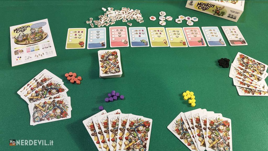 Minikin city, pronti a partire