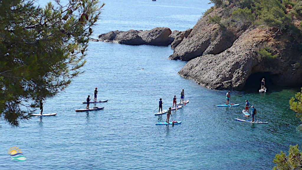 La Ciotat vue depuis la mer : croisières & loisirs nautiques activites nautique paddle