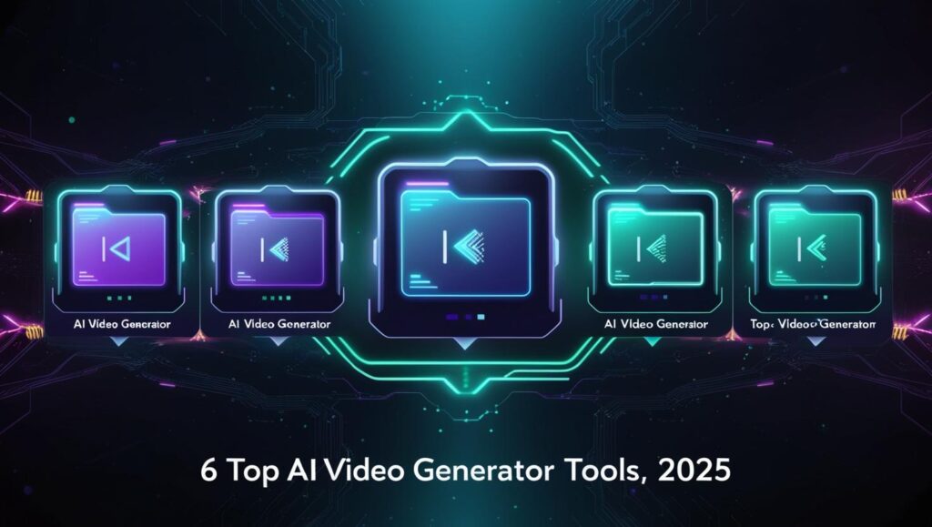 Top 6 AI Video Generator Tools in 2025