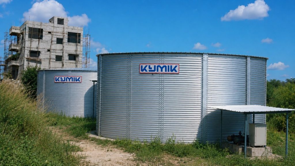 Zincalume tanks for industrial water storage
Kymik Industries Pvt Ltd. Zincalume Water tank
zincalume tank
