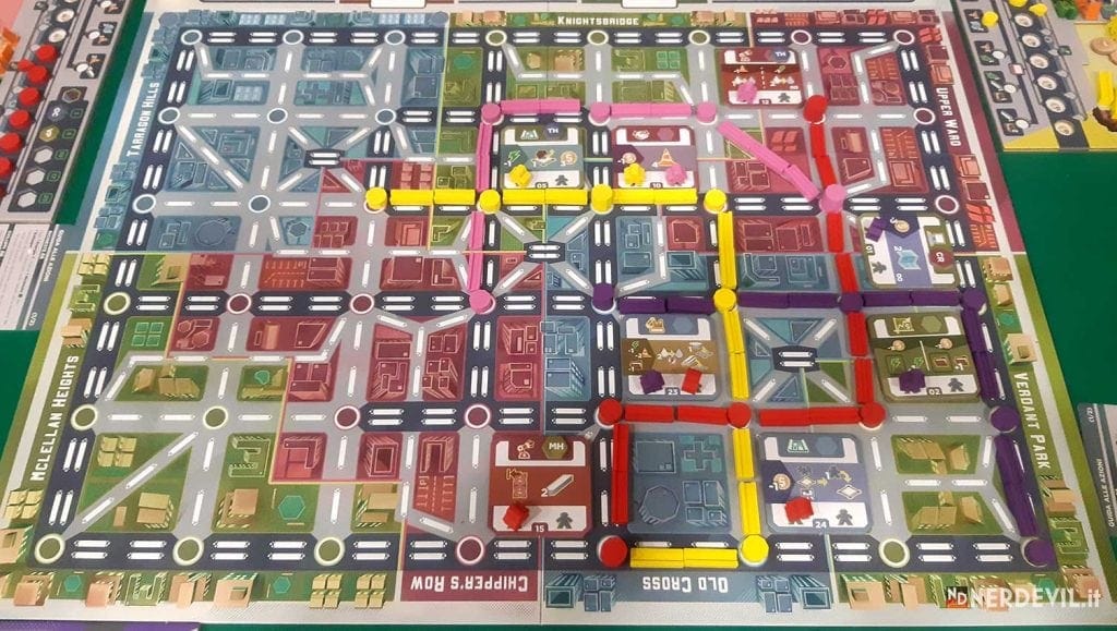 terminus linee sulla mappa