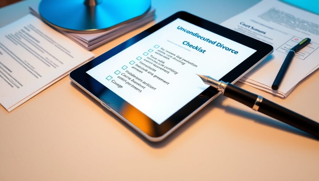 uncontested divorce cost