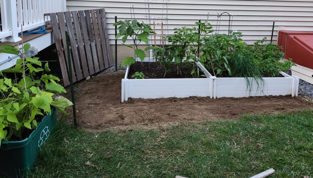 Raised bed garden