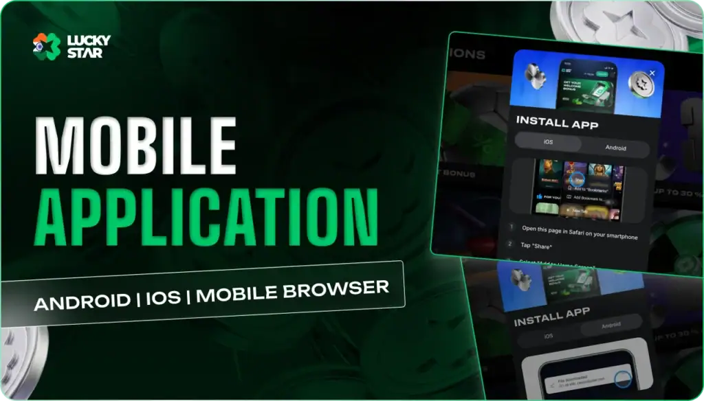 Lucky Star Casino Mobile Application
