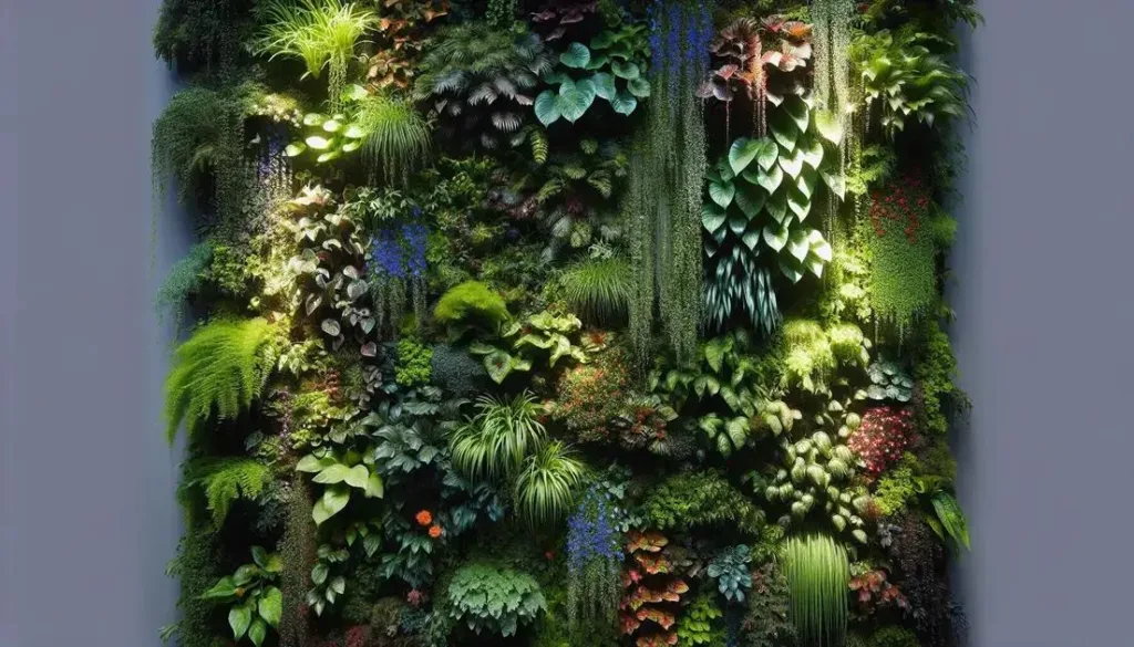 Melhores Plantas para Jardins Verticais em Ambientes de Alta Umidade