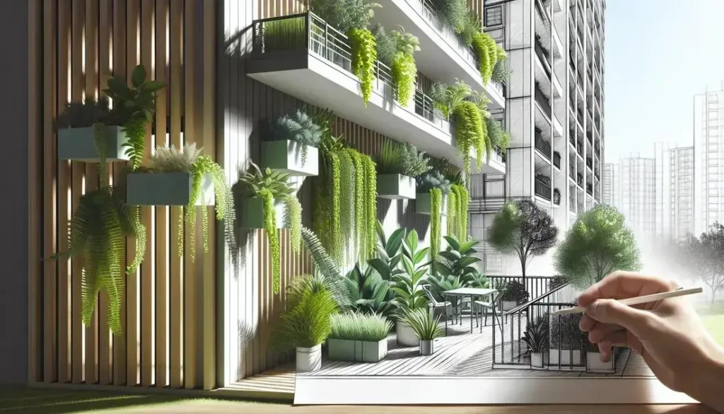 Plantas de Baixa Manutenção para Jardins Verticais em Apartamentos Pequenos