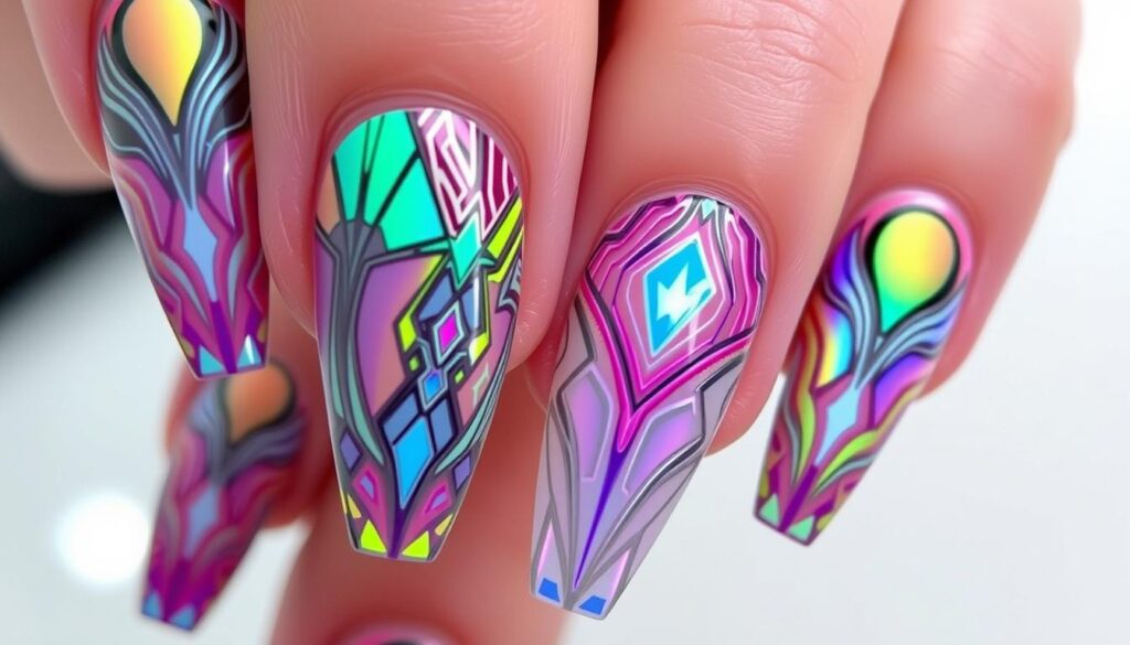 UNHAS DECORADAS EM GEL 2025