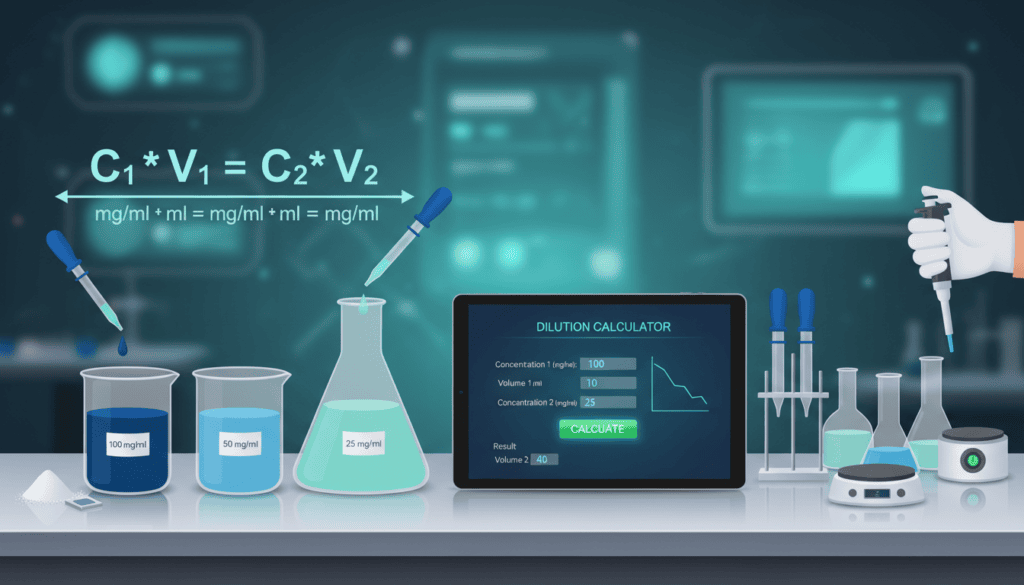 mg/ml Dilution Calculator
