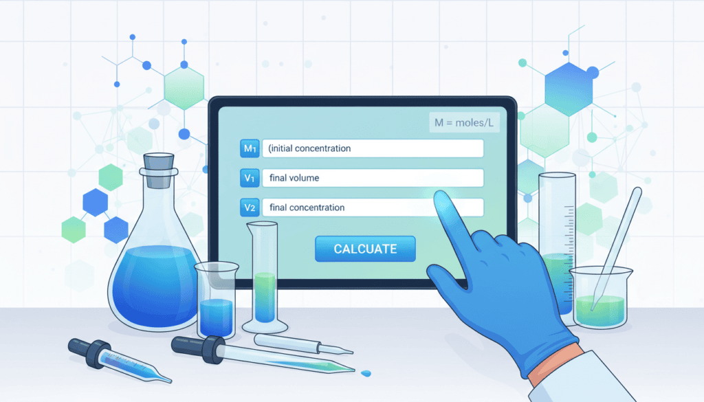 Dilution Calculator Molarity