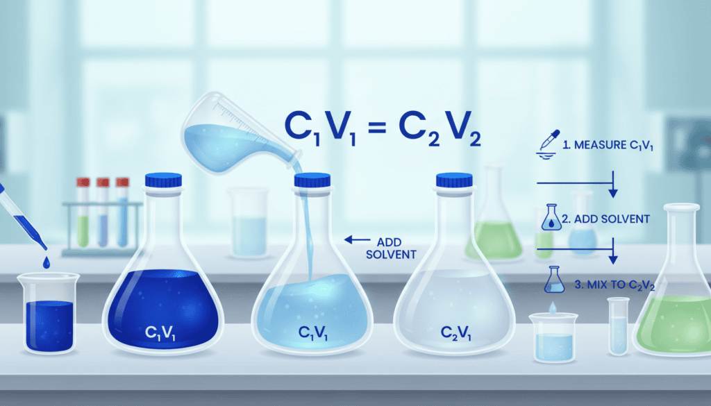 dilution examples for chemistry