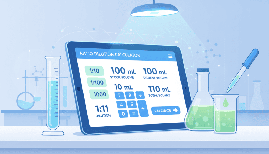 Ratio Dilution Calculator