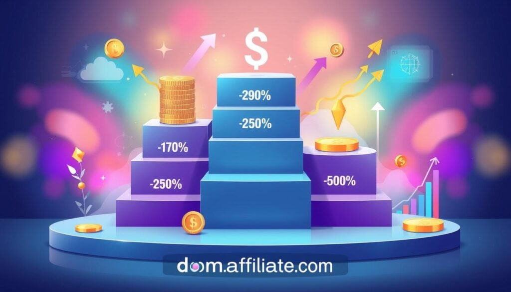 Tiered commission programs Tiered commission programs