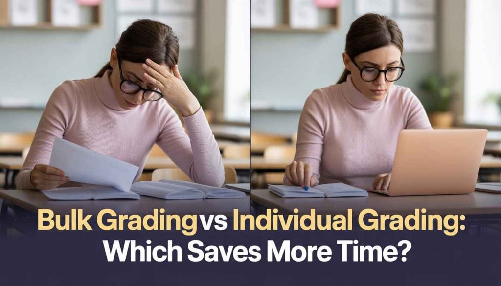 bulk grading vs individual grading which saves more time