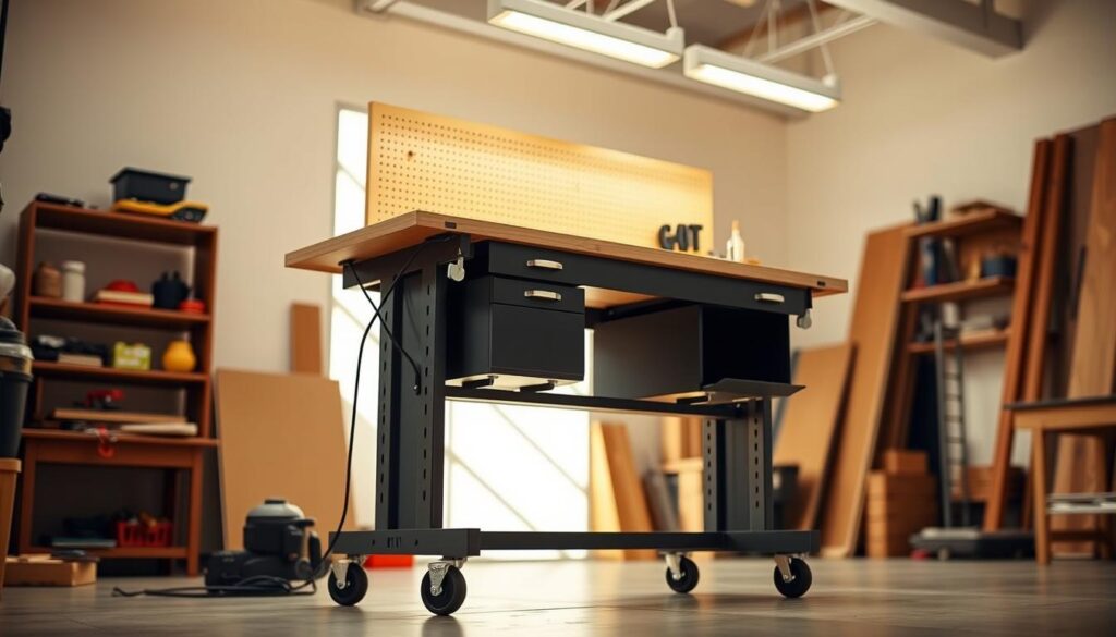 mobile Werkbank mit Rollen mobile Werkbank mit Rollen