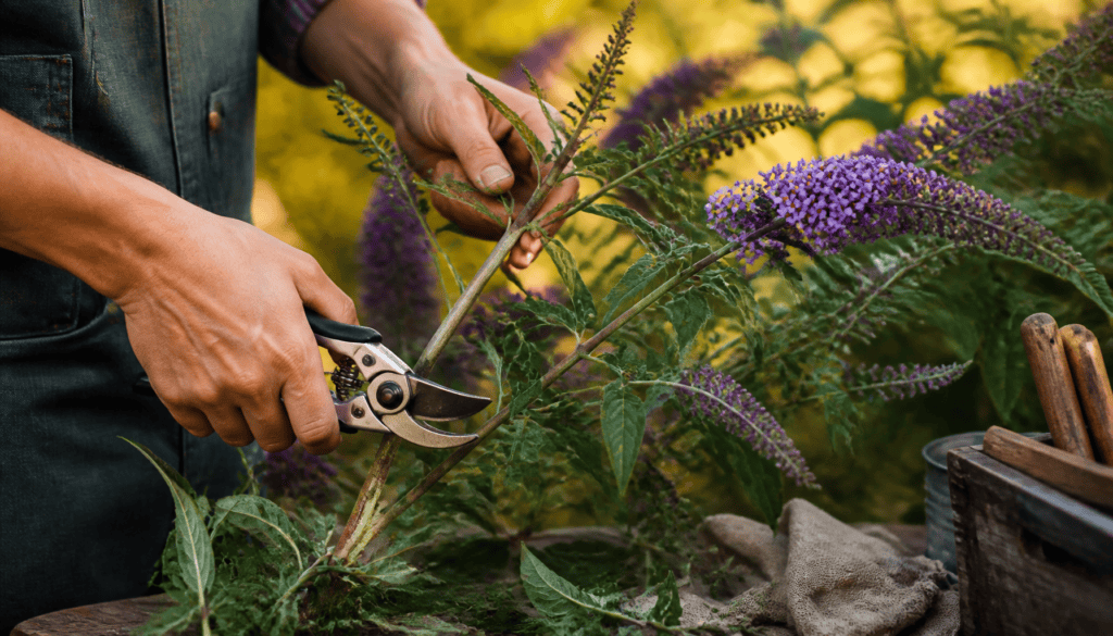 arbre à papillon taille