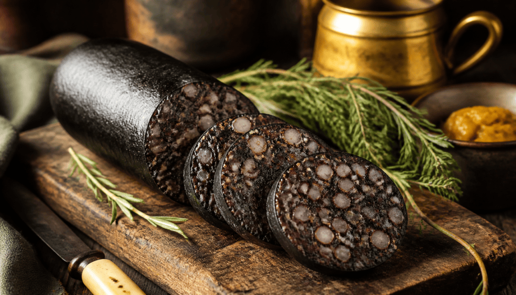 black pudding food