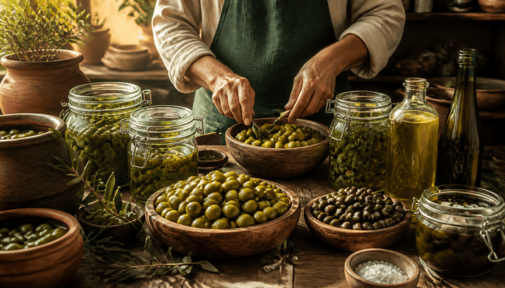olive preparation