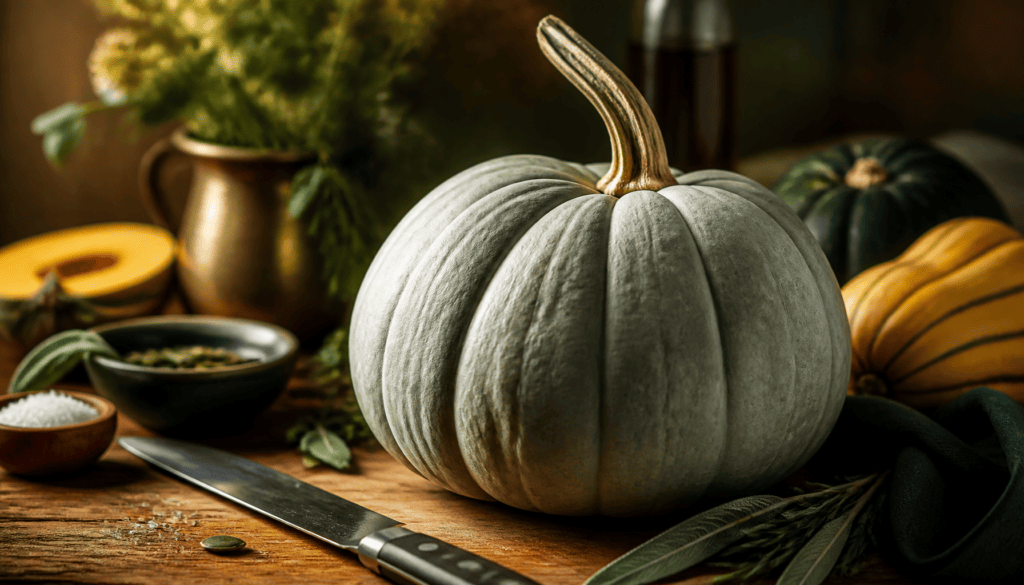 recettes courge bleue de hongrie