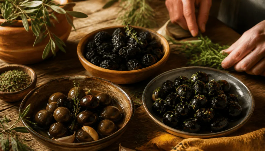 olive noir recette
