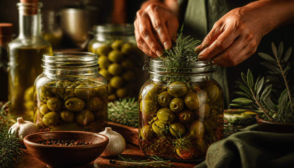 saumure olive verte